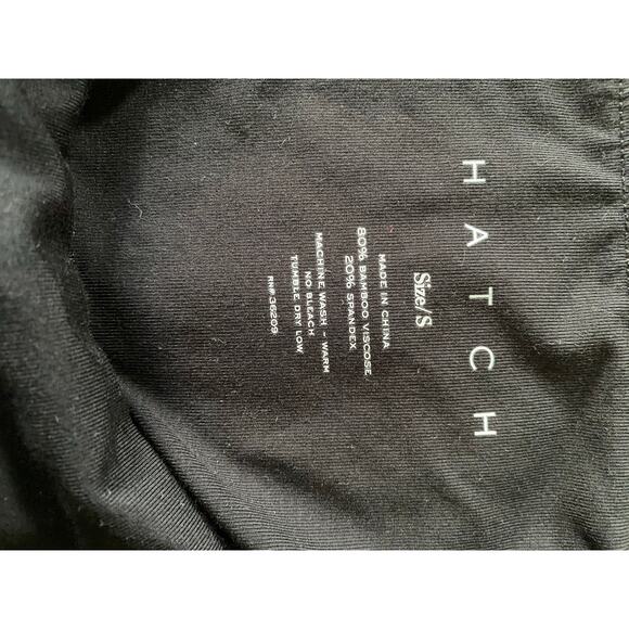 HATCH The Body Cap Sleeve Black Dress Size Small NEW - Picture 5 of 6